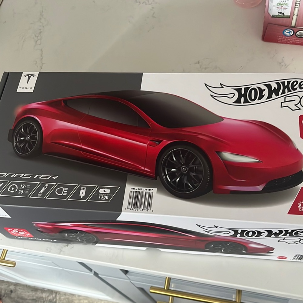 Tesla 2023 hot wheels remote control car
